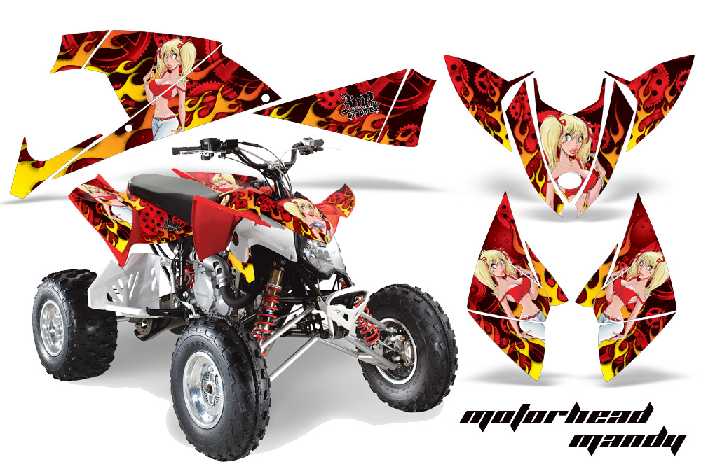 Polaris Outlaw 500 2009 Graphics Kit MM R